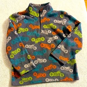 ❤️ Boys motorcycle‎ fleece pullover